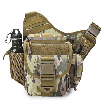 

Outdoor Saddle Bag SLR Camera Bag Multifunctional Single Shoulder Water-resistant Backpack Camouflage Waist Pack