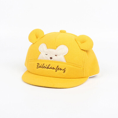 

Lovely Toddler Kids Baby Girl Boy Cartoon Letter Embroidery Pattern Visor Baseball Cap Casual Hat