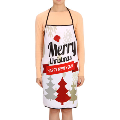 

Toponeto Christmas Decoration Waterproof Apron Christmas Dinner Party Apron