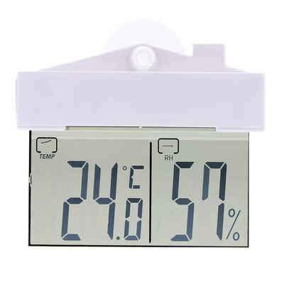

Mini Digital Thermometer Meter Thermo-Hygrometer Humidometer Temperature Gauge Outdoor Indoor 9 50°C Wall Hanging