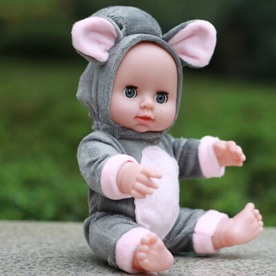 

〖Follure〗30CM Emulated Blink Doll Soft Children Reborn Baby Doll Toys Boy Girl Gift