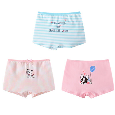 

Baby Girls Underwear Cotton Panties For Girls Kids Short Briefs Children Underpants 3PCSlot