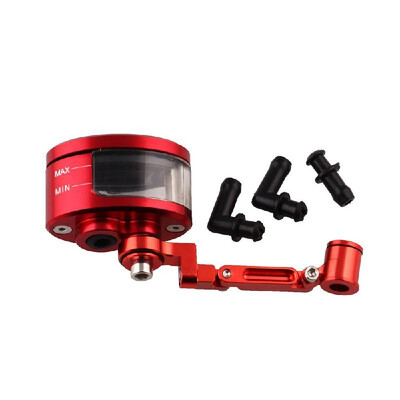 

Motorcycle Brake Clutch Master Cylinder Fluid Reservoir Tank Oil Cup CNC Machined Aluminum Universal