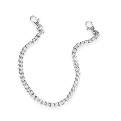 

Personality Hip Hop Waist Hanging Key Chains Key ring Metal Punk Three Layer Buckle Pants Chain Trend Pendant Accessories