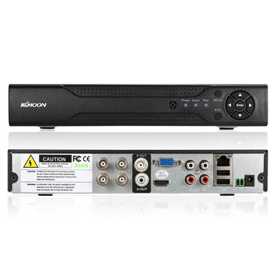 

KKmoon 4CH 1080P Hybrid NVR AHD TVI CVI DVR 5-in-1 Digital Video Recorder P2P Cloud Network Onvif Digital Video Recorder support P