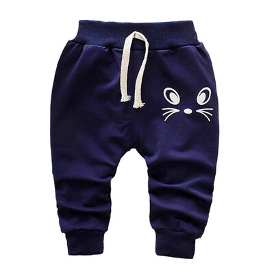 

Baby Pants Kids Boys Girls Casual Long Pants Spring Autumn Children Cotton Print Trousers Bottoms Clothing