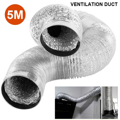

Aluminium Flexible Fan Ducting for Extractor Fan Bathroom Kitchen