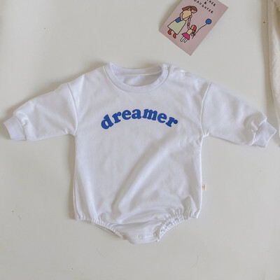 

new born baby clothes 2019 Autumn Winter Infant Baby Girls Boys Romper Long Sleeve Letter Rompers Toddler Bodysuit Jumpsuit