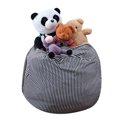 

Toponeto Toy Storage Bag Filled Turns Bean Bag Organizer Stuffed Animals Other Filler