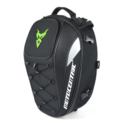 

Motorcycle Rear Bag Back Seat Bag Tail Bag Multifunction Shoulder Stocked Backpack Helmet Pack