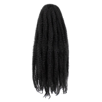 

Gobestart Brazil Women Twist Braids Wigs Extensions Synthetic Hair Natural Marley Braids C