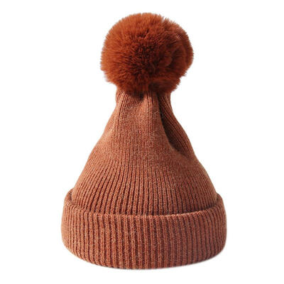 

Children Boy Girl Winter Knitted Beanie Hat Scarf Dual Use Kids Warm Ski Cap New