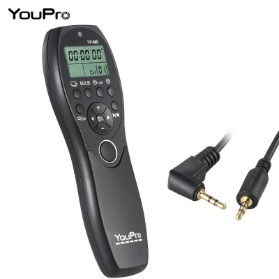 

YouPro YP-880 S2 Camera Wired Shutter Release Timer Remote Control LCD Display for Sony A58 A7R A7 A7II A7RII A7SII A7S A6000 A500
