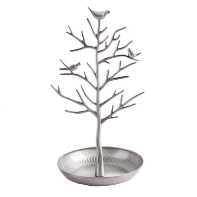 

Cute Display Jewelry Organizer Show Rack Necklace Earring Bracelet Ring Ornament Bird Tree Stand Holder