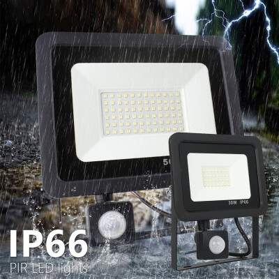 

Willstar Outdoor Garden Photosensitive Light Slim LED Induction Flood Light