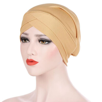 

Women Muslim Hat Cancer Chemo Beanie Ladies Turban Wrap Scarf Cap Head Cover