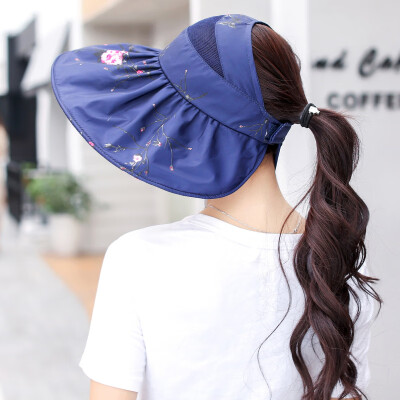 

Sunhat Female Sunscreen Outdoor Summer Korean Hat Sunshade Hat Anti-ultraviolet Folding Fashion Beach Hat