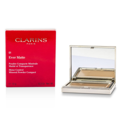 

CLARINS - Ever Matte Shine Control Mineral Powder Compact - 01 Transparent Light 10g035oz