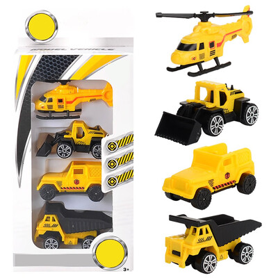 

Siaonvr Mini Plastic Car Model Toy Off-Road Fire Truck Boy Model Buggy Toy