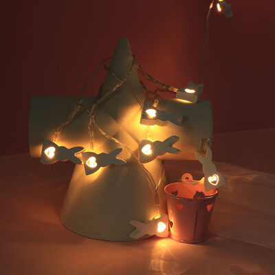 

〖Follure〗Wooden Battery String 2M String Lights 10 LED Outdoor Indoor Christmas Tree Xmas