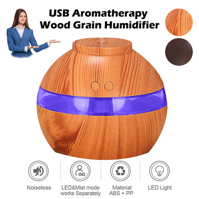 

300ML LED Ultrasonic Essential Oil Aroma Diffusers Air Mist Humidifier Purifier