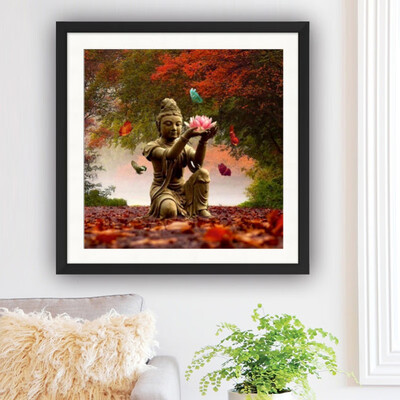

New Fashion Home 5D DIY Diamond Painting Partial Diamond Covered Painting Art Adults Paint By Number Kits