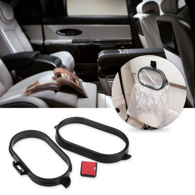 

Convenient Universal Car Rubbish Bag Plastic Clip Vehicle Garbage Bags Frame Pasted Trash Holder For Best
