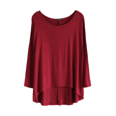 

2018 Hot solid women t shirts long sleeves basic ladies clothing casual fashion autumn t shirt