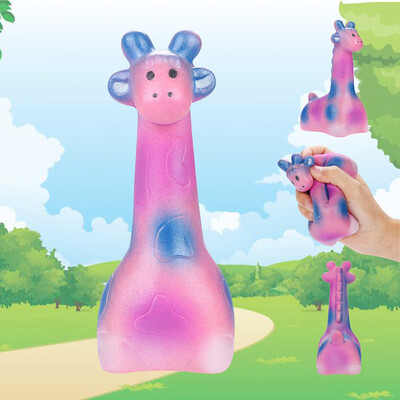 

YIWULAStress Reliever Scented Super Slow Rising Kids Toy Squeeze Toys Cute Giraffe