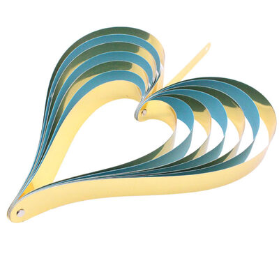 

4PcsSet Glitter Cardboard Heart Shape Hanging Pendant Wedding Party Decoration