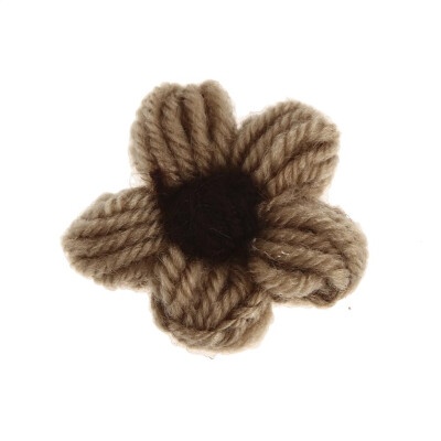 

Wool Unisex Lapel Pins For Suits Fabric Flower Brooches