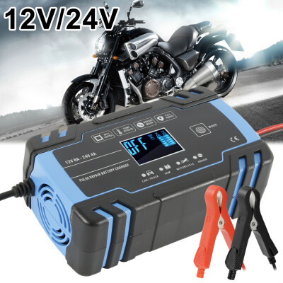 

Universal Car Battery Charger Motorcycle Truck Repair Type Charger USUKEU Plug