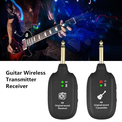 

Getaria Wireless Guitar System Transmitter Receiver for Electric Guitar Bass Vio Guitar Wireless Transmitter Receiver