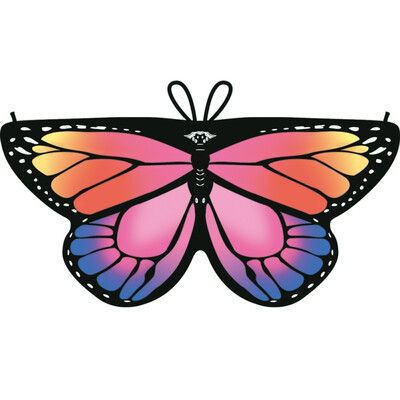 

European Style Cloak Kid shawls&poncho Butterfly Cloak Wings shawls Girls Costume Festive Party Supplies