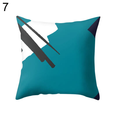 

Abstract Color Block Pillow Case Cushion Cover Sofa Bedroom Car Cafe Decoration