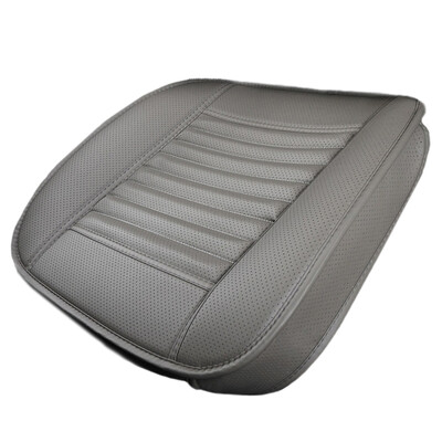 

Car Front Seat Cover Breathable PU Leather Pad Mat Chair Cushion Full Surround