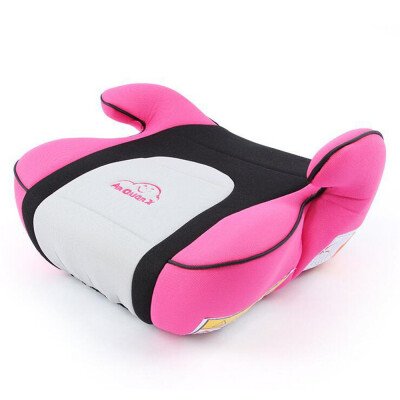 

Backless Booster Car Seat Portable Compact Child Safety Seats For 3-12 Years Pink