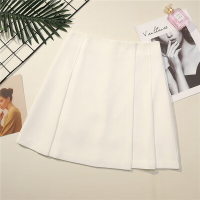 

Women Fashion Summer high waist pleated skirt Wind Cosplay skirt kawaii Female Mini Skirts Short Under it