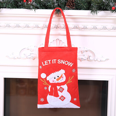 

Toponeto Santa Claus Kids Candy Present Bags Handbag Pouch Wedding Sack Gift Bag