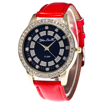 

〖Follure〗Korean Version Of The New Casual Ladies Watch Crystal Band