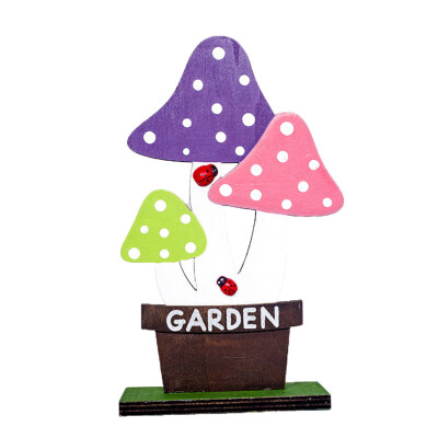 

Toponeto Easter Decorations Wooden Flower Shapes Ornaments Craft Gifts