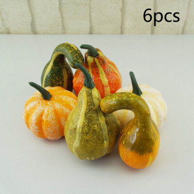 

Artificial Foods Creative Lifelike Simulation Artificial Pumpkins Festive Wedding Halloween Party Home Decoration