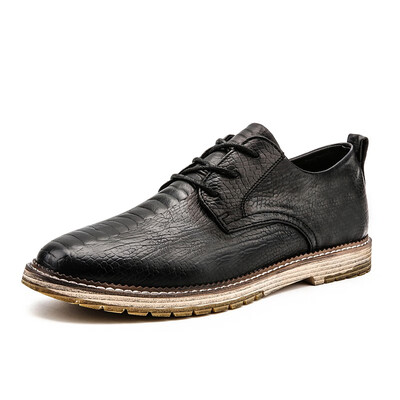 

Mens Shoes Fashion Lace Up Shoes Casual Shoes For Men Light Breathable Shoes Black Brown Size 39-44