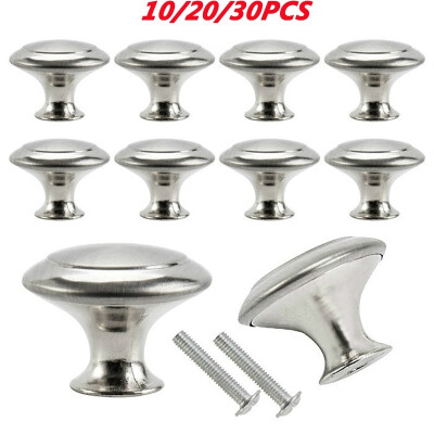 

102030pcs Knobs Round Drawer Handles Drawer Wardrobe Kitchen Cupboard Cabinet Knobs Door Handle