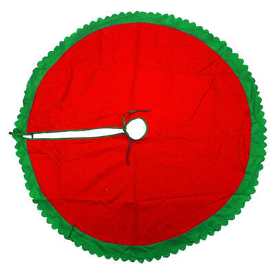 

6090cm Santa Claus Christmas Tree Skirt Xmas Holiday Decoration Ornament Home Party Tree Skirt Mat Apron