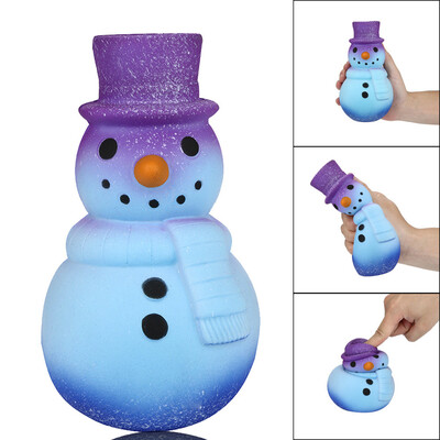 

〖Follure〗Squishies Galaxy Snow Man Slow Rising Cartoon Cream Scented Stress Relief Toys