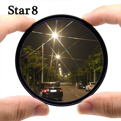 

KnightX 4x 6x 8x Star Camera Lens Filter For Canon Sony Nikon photography photo set d5100 700d52mm 55mm 58mm 67mm 77mm