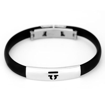 

12 Constellation Bracelet Man Women Silicone Titanium Steel Bracelets Couple Bracelet