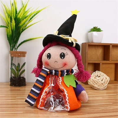 

Tailored Halloween Kids Dress Up Toy Halloween Witch Candy Zip Bag