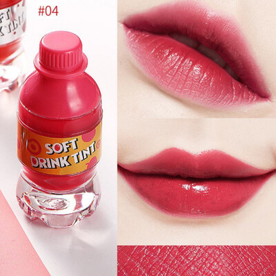 

1 Pcs Beverage Shape Fruity Dye Lips Fizzy Soda Lips Permanent Moisturizing Long Lasting Honey Lip Gloss Lipstick
